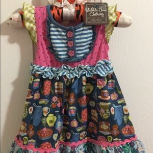 12-18 mos. Matilda Jane Dress w/ Diaper Cover